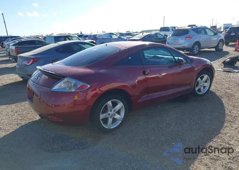 2007 Mitsubishi Eclipse Gs from USA, damaged, VIN 4A3AK24FX7E004995